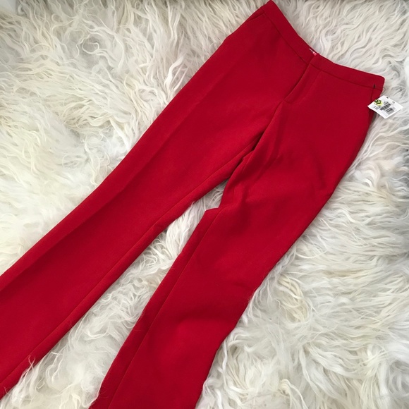MSGM Mid-Rise Crepe Pants